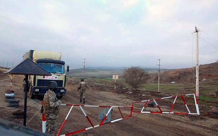 Военная полиция участвует в обеспечении безопасности на освобожденных территориях Азербайджана - ВИДЕО
