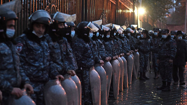 В Армении задержали экс-главу пресс-службы полиции