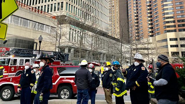 В США при взрыве в офисном здании пострадали 23 человека