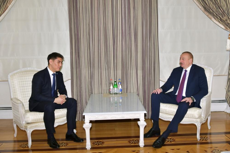 Ильхам Алиев принял министра иностранных дел Кыргызстана - ОБНОВЛЕНО