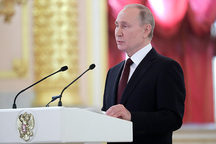 "Человечество вновь оказалось у опасной черты" - Путин
