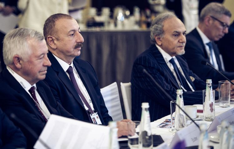 Ильхам Алиев принял участие в «круглом столе» в рамках Мюнхенской конференции по безопасности - ФОТО