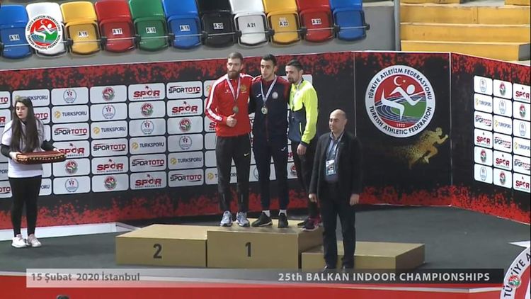 Азербайджанский атлет завоевал золотую медаль на чемпионате Балканских стран