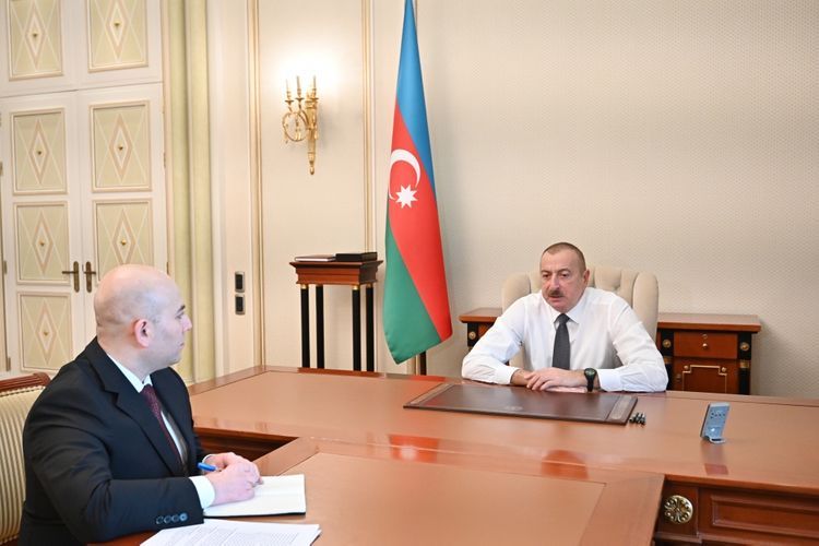 Ильхам Алиев принял председателя правления Бакинского транспортного агентства - ОБНОВЛЕНО