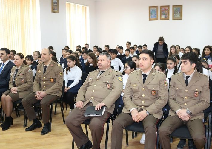 МЧС Азербайджана продолжает проводить просветительскую работу
