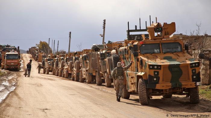 Турецкие войска начали наступление в сирийской провинции Идлиб
