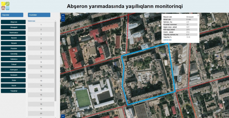 Зеленые насаждения Азербайджана будут под контролем