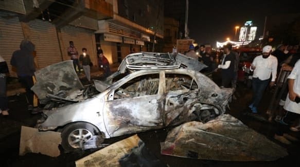 В Багдаде произошла серия взрывов, пострадали 17 человек