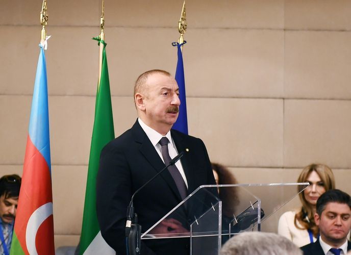 Ильхам Алиев: Азербайджан превратился уже в один из международных транспортных и логистических центров