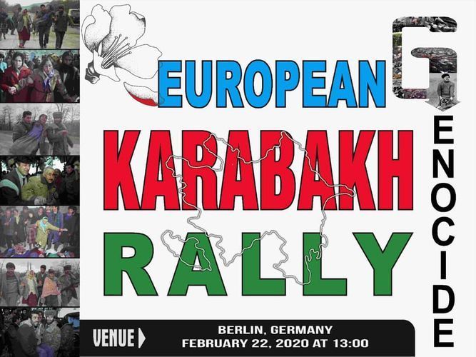 В Берлине проходит Общеевропейский карабахский митинг
