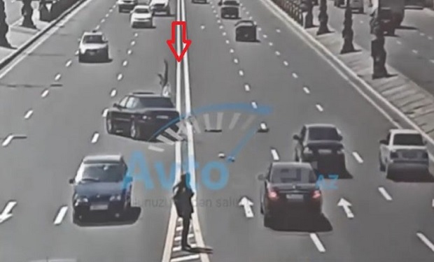 Ужасная авария на проспекте Гейдара Алиева – ВИДЕО