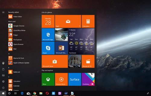 Microsoft переделает меню «Пуск» в Windows
