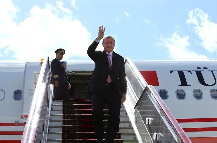 Президент Турции прибыл в Азербайджан - ОБНОВЛЕНО