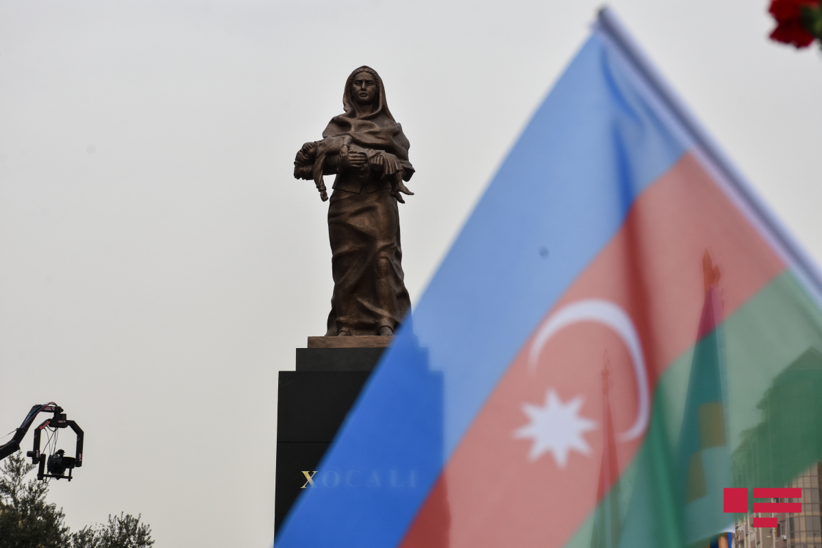 Видеоролик АзТВ о Ходжалинском геноциде на армянском языке