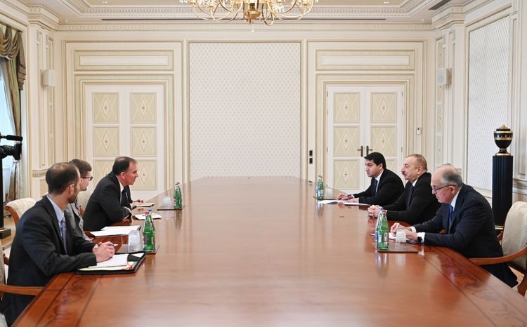 Ильхам Алиев принял советника заместителя госсекретаря США по энергетической дипломатии - ОБНОВЛЕНО