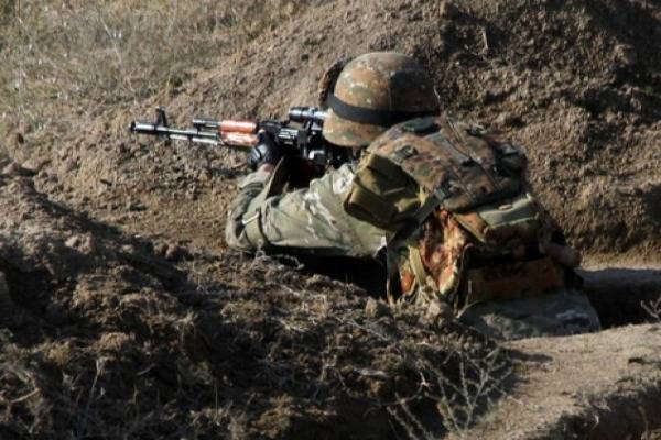 Армянские оккупанты продолжают обстрел позиций ВС Азербайджана