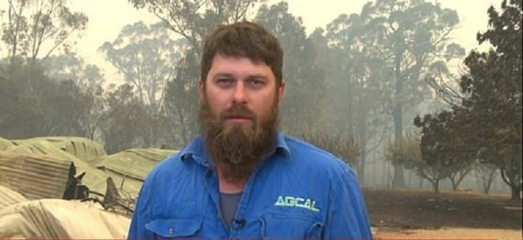 Фермер из Австралии запечатлел лицо Сатаны на фотографии пожара - ФОТО