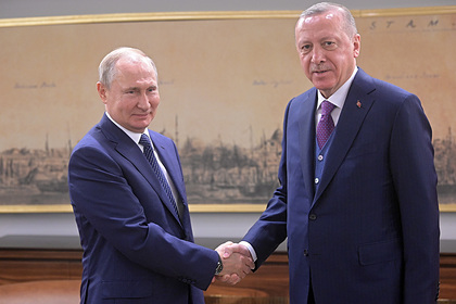 Путин и Эрдоган открыли «Турецкий поток»
