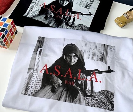 В соцсети продаются футболки с изображением армянского террориста – ТОВАРЫ ДОСТАВЛЯЮТСЯ ПО ВСЕЙ РОССИИ