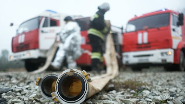 В России вспыхнул пожар на НПЗ "Лукойла"