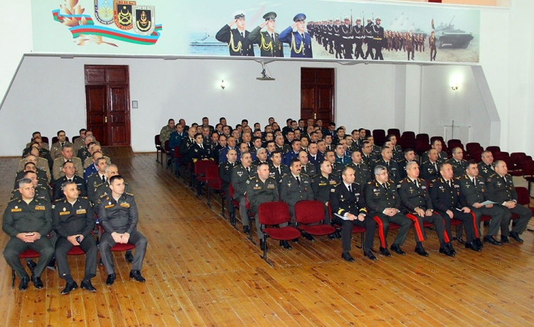 В Бакинском гарнизоне проанализировали состояние воинской дисциплины