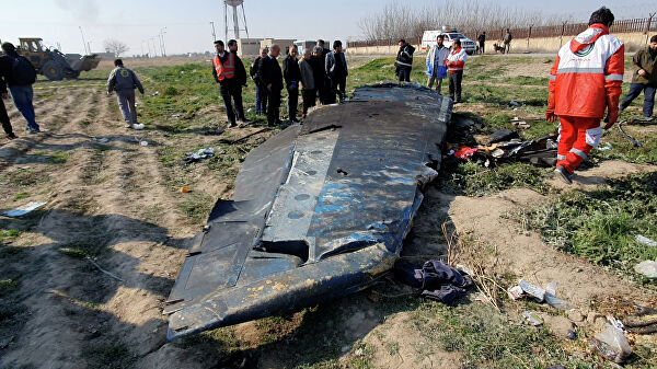 По делу о крушении самолета в Иране арестованы несколько человек
