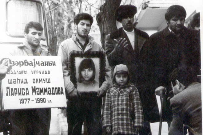 Дети-жертвы Кровавого января – Лариса Мамедова и Ильгар Ибрагимов - ФОТО