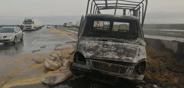 В Лянкяране в результате ДТП один человек сгорел заживо – ФОТО
