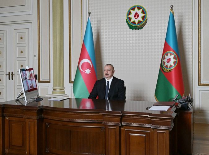 Президент: Во нешней политике Азербайджана важное место занимает и концепция трехстороннего сотрудничества