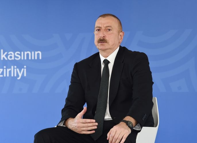 Ильхам Алиев: Военнослужащим, безупречно отслужившим в армии 20 лет, в этом году планируется предоставить более 400 квартир