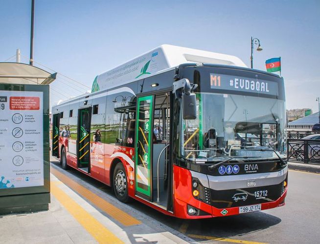 Изменен режим работы автобусов на экспресс-линиях в Баку