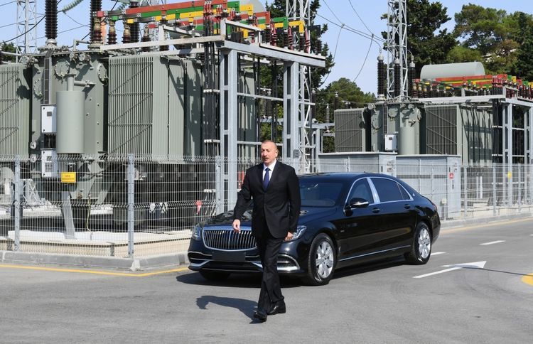 Ильхам Алиев принял участие в открытии 110/35/10-киловаттной подстанции «8-й км» - ФОТО - ОБНОВЛЕНО