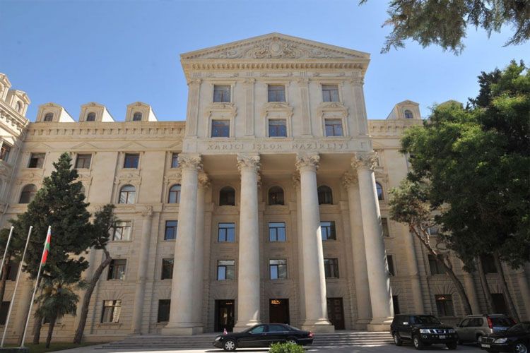 МИД Азербайджана распространил информацию в связи с провокацией ВС Армении на границе