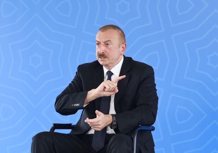 Президент Азербайджана: Какое-либо половинчатое решение нам не нужно, так как оно будет временным