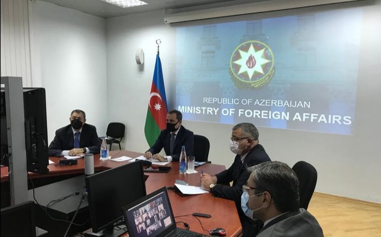 Джейхун Байрамов встретился с руководителями дипломатических представительств и консульств Азербайджана