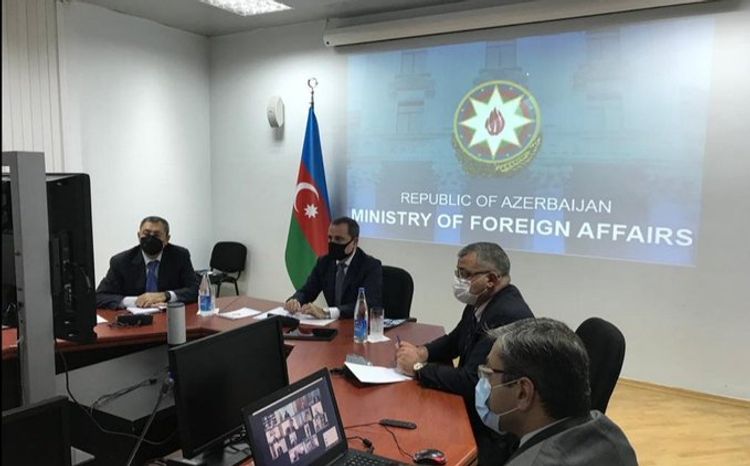 Глава МИД провел видеоконференцию с послами Азербайджана в странах, где соотечественники пострадали от действий армян 