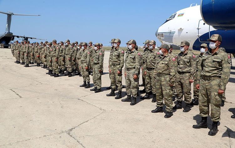 Состав вооруженных сил Турции прибыл в Азербайджан для совместных военных учений - ВИДЕО
