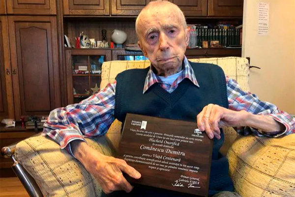 Самый старый мужчина в мире рассказал, как дожил до 111 лет