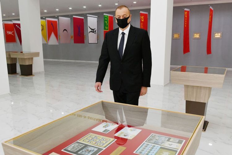 Ильхам Алиев принял участие в церемонии открытия Музея государственной символики в Тертере - ФОТО - ОБНОВЛЕНО
