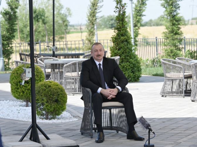 Президент Ильхам Алиев: Здоровье людей - на первом месте