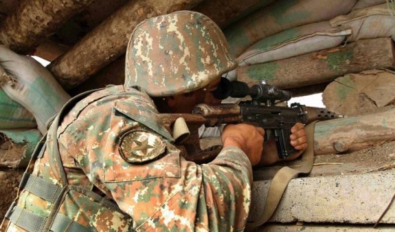 ВС Армении 23 раза обстреляли позиции азербайджанской армии