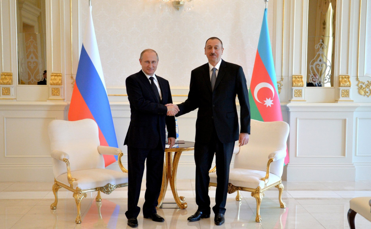 Ильхам Алиев направил поздравительное письмо Владимиру Путину
