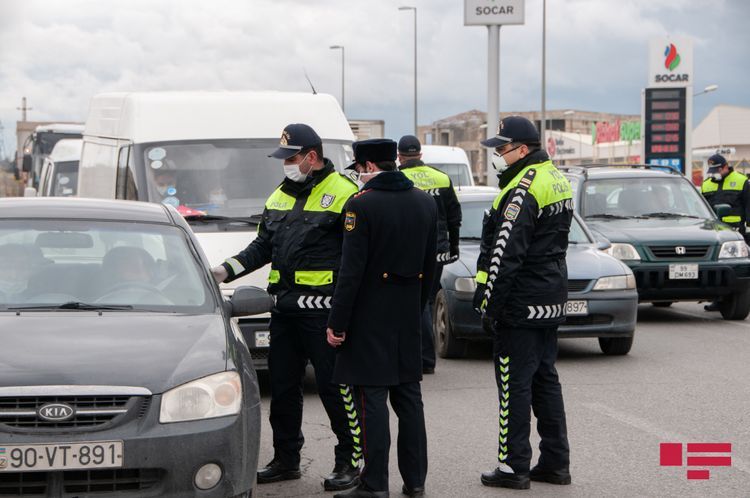 ГУГДП предупредило лиц, выезжающих из Баку, Сумгайыта и Абшерона в районы