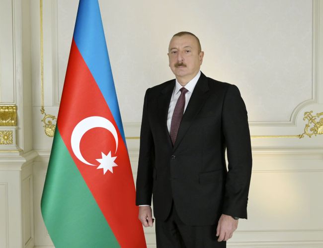 Президент Ильхам Алиев прибыл в Самухский район