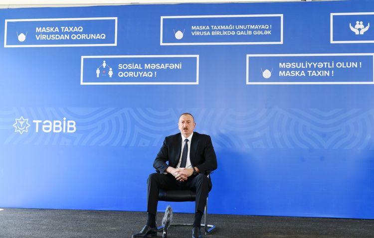 Президент Ильхам Алиев: Ни один социальный проект не сокращен