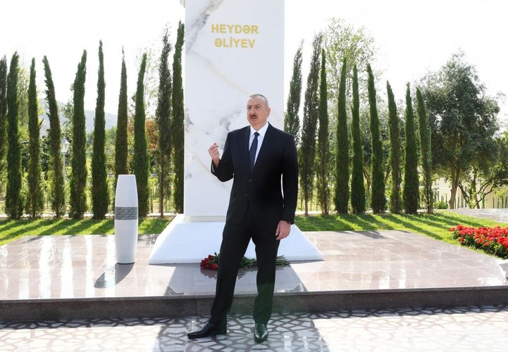 Ильхам Алиев: Теплоэлектростанция в Мингячевире была построена по инициативе великого лидера Гейдара Алиева