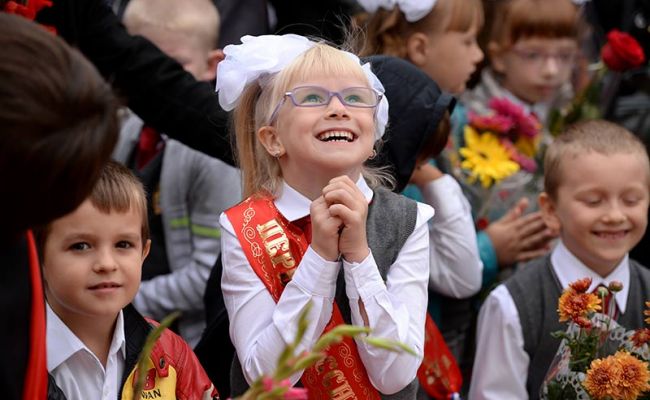 В России дети пойдут в школу с 1 сентября 