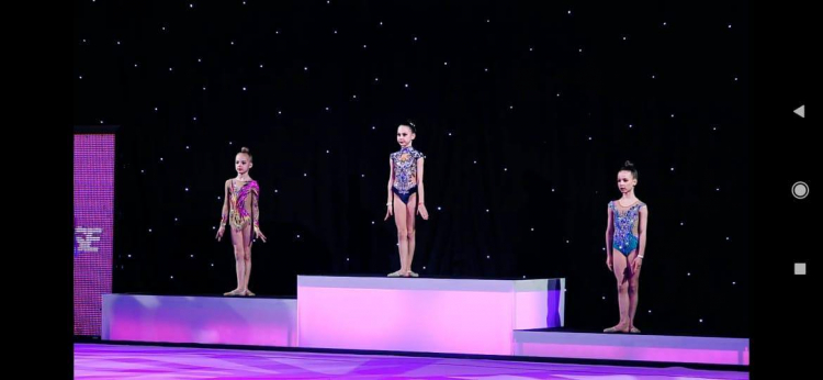 Азербайджанская гимнастка завоевала золото в Эстонии – ФОТО 
