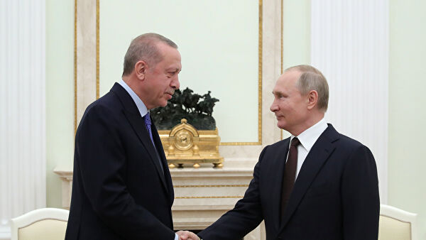 Путин и Эрдоган договорились о прекращении огня в Идлибе