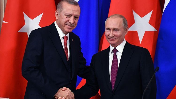 Путин и Эрдоган довольны снижением напряженности в Идлибе
